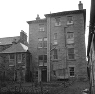 Rear of the Commercial Bank of Scotland, 56 High Street, Invergordon, now the Royal Bank of Scotland. *