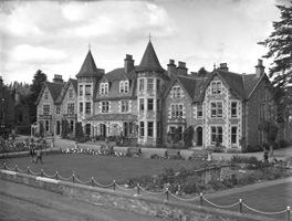 The Craiglynne Hotel in Grantown-on-Spey. A Victorian granite hotel with stunning views over to the Cairngorms. *