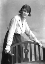 Miss Ross, St. Duthus, Tain c.1922. 