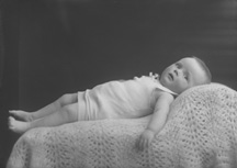 Mr D.P. Fraser, baby, Kingussie.