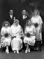 Wylie. Charles Street, Inverness. February 1923. Wedding.