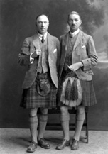 Mr Redford (on the right) and Mr Gordon.  