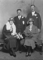 Mrs William Ross, Market Street, Ullapool c.1923.   