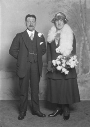 Mrs William Ross, Market Street, Ullapool c.1923.   