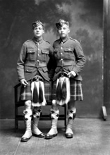 Pte Mothershade, Seaforth Highlanders, Fort George. 