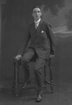 Munro, young man in suit, June 1926.