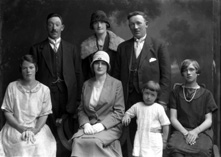 Family. (Same ref: number as Fraser, Beauly, but different group of people.) #