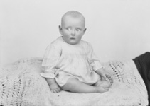Grant, baby on table.