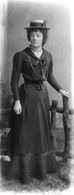 MacRae, January 1948 copy of photo from c1912. Wife of the policeman Alexander MacRae seen in ref: 259a.
