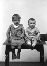 Two young children. #