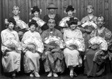 November 1927 production of 'The Geisha,' the story of a Japanese tea-house performed by the Northern Amateur Operatic Society. In the advert it was noted that prices would be increased for this attraction due to the lavish expense of the production (over ?200), in aid of the Queen Victoria Jubilee Institute for Nurses. #