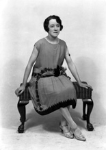 Woman seated. #