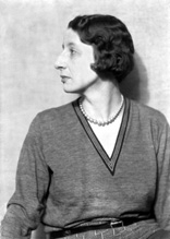 Miss Elizabeth Mackintosh (1896-1952), Crown Drive, Inverness, January 1929. Mackintosh was a famous mystery writer who used the pseudonym Josephine Tey. She also wrote as Gordon Daviot, under which name she wrote plays, many with biblical or historical themes.