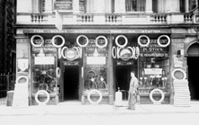 Tyre Service Depot, Inverness. Now the location of the Indian Ocean Restaurant in Academy Street, Inverness.*  