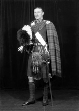 Unidentifed Cameron Highlander. November 1929. #