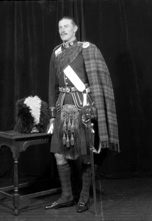 Unidentifed Cameron Highlander. November 1929. #