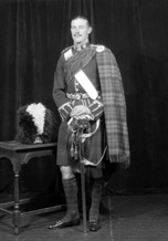 Unidentifed Cameron Highlander. November 1929. #