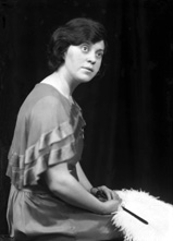 Miss Constance Paterson (1902-1975), the daughter of famous photographer Andrew Paterson (1877-1948). 