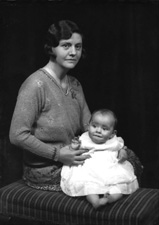 Mrs Whitelaw and child. 