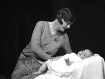 Mrs Whitelaw and child. 