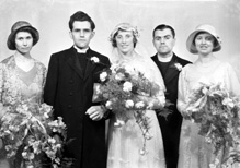 Bridal portrait, June 1932. #