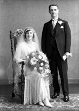 Fraser bridal couple. 