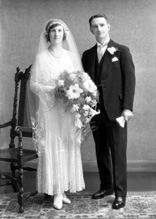 Fraser bridal couple.