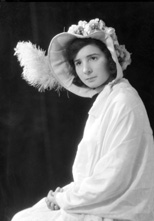 Captioned 'April Showers,' possibly from a theatre production. # 