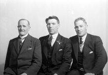 Three men. #