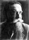 Dr Gordon Bottomley, poet and playwright born on 20th February 1874 at Eboracum Street, Keighley, Yorkshire. His favoured genre was verse drama with themes taken from Celtic and northern legend, including 'Tolmie Castle.' President of the Scottish Community Drama Association (1934 - 1948) and Vice President of the British Drama League. Bottomley died at Martinscote, Oare Wilcot, near Marlborough, Wiltshire, on 25th August 1948. (There is an image of a young boy under the same reference number, but no name is indicated).