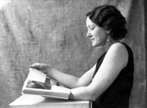 Woman reading. #