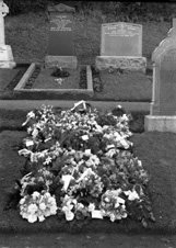 Mrs Paterson, Loch Ness House Hotel. Floral tributes.
