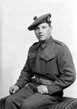 Pte Torley, Cameron Highlanders.