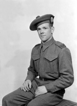 Pte W. MacArthur, Cameron Barracks.