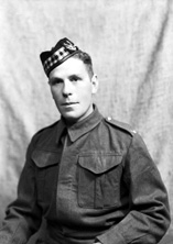 Pte Miller, Seaforth Highlanders.