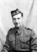 Pte James Maxwell, Seaforth Highlanders, Fort George.  