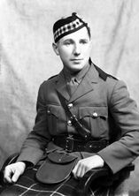 2nd Lt Alex Grant, Seaforth Highlanders, Fort George.  