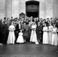 Lewis Owen Nairn - Sheila Margaret Third wedding, 5th February 1958, West Parish Church, Huntly Street.