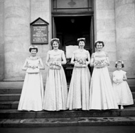 Lewis Owen Nairn - Sheila Margaret Third wedding, 5th February 1958, West Parish Church, Huntly Street.