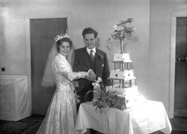 Lewis Owen Nairn - Sheila Margaret Third wedding, 5th February 1958, West Parish Church, Huntly Street.