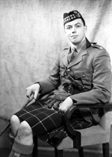 2nd Lt John Reid, Seaforth Highlanders.