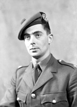 Lt J. Donaldson, Liverpool Scottish, Cameron Barracks. (HMFG) 