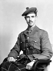 2nd Lt MacLellan, Seaforth Highlanders. 