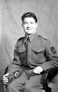 Pte Connolly, Cameron Highlanders. (HMFG) 