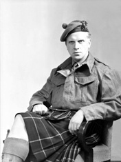 2nd Lt Fraser Sutherland, Seaforth Highlanders.