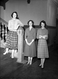 Jannetta, Rosemary and Joyce Cameron at Glengarry Castle Hotel. # 