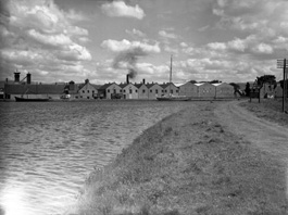 Mackinlays & Birnie Ltd. Glen Albyn Distillery, Muirtown Basin, Inverness. Established by Inverness Provost James Sutherland in 1846. Closed during 1917-1919 and used as a US naval base, until acquired by Mackinlays & Birnie (of Glen Mhor) in 1920. Closed down in 1983 and knocked down in 1988 for a supermarket development.*