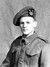 Pte Anderson, Seaforth Highlanders. (HMFG) 