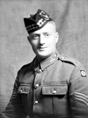 Sgt Gammie, Seaforth Highlanders.