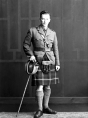 Lt Fraser, Lochalsh Road, Inverness, Seaforth Highlanders.